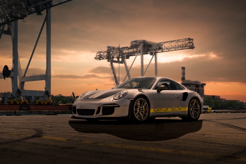 GT3 RS at sunset